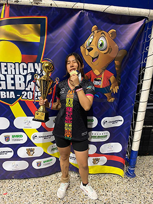 El camino de Daniela en el Dodgeball 3